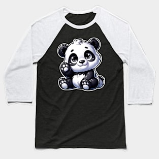cute panda Baseball T-Shirt